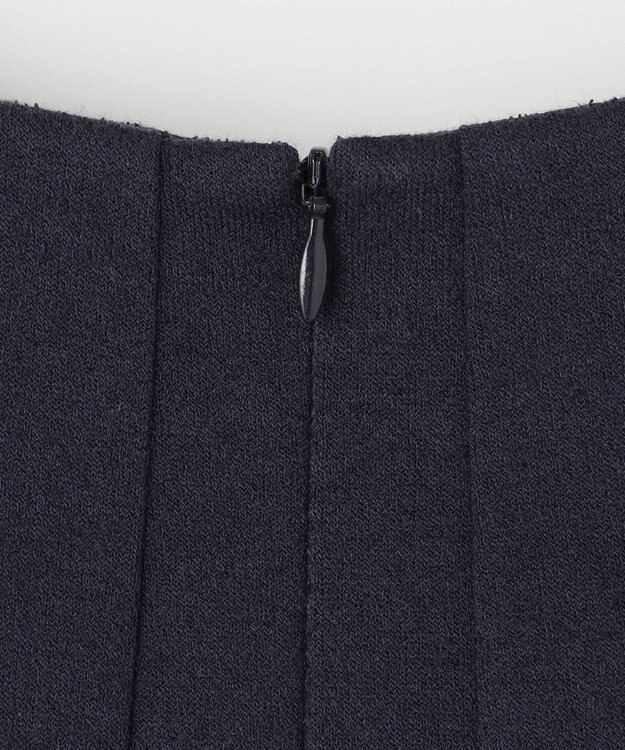 #Newans 【セレモニーにも/洗濯機可】パフスリーブロングワンピース​ ネイビー