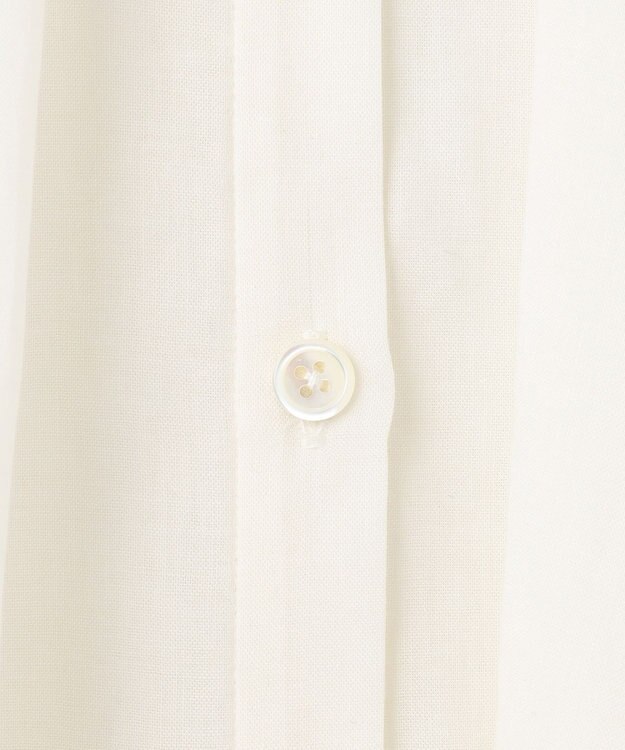 自由区 【カタログ掲載・接触冷感・洗える】シアーラミーローンフリル ブラウス オフ