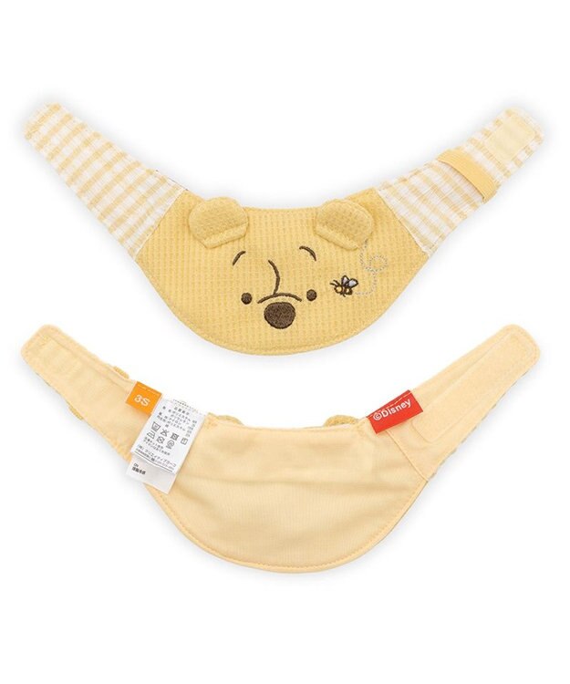 PET PARADISE ディズニー くまのプーさん お顔 クールバンダナ 小型犬 イエロー
