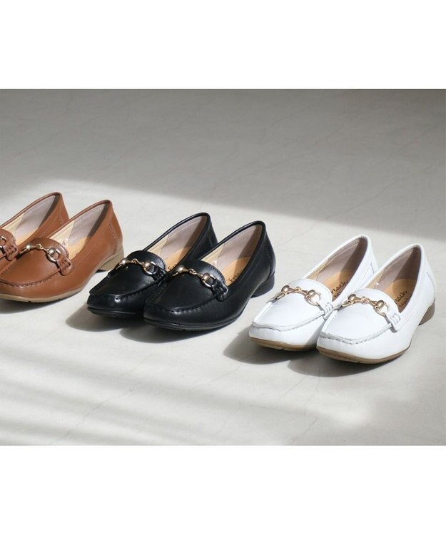 Pointer 本革ビットローファードライビングシューズ ブラック