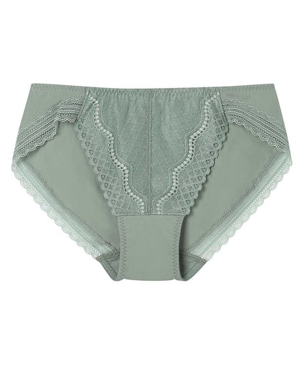 une nana cool 【リニューアル】364ブラ レース ショーツ オリーブ