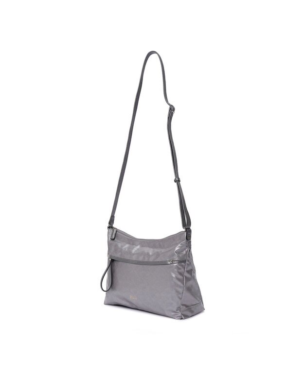 PELLE BORSA シンプルショルダーバッグ Alive アライブ 4449 ガンメタ