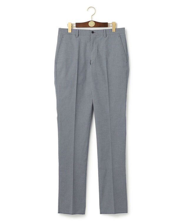 J.PRESS MEN 【ハイパワーストレッチ / ウォッシャブル可】シャンブレードビー パンツ ライトグレー系