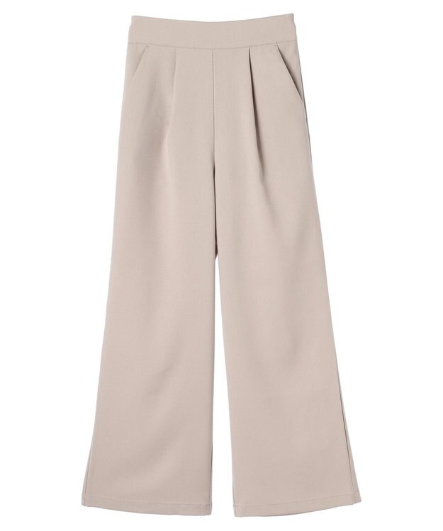 earth music&ecology リラックスワイドパンツ Beige