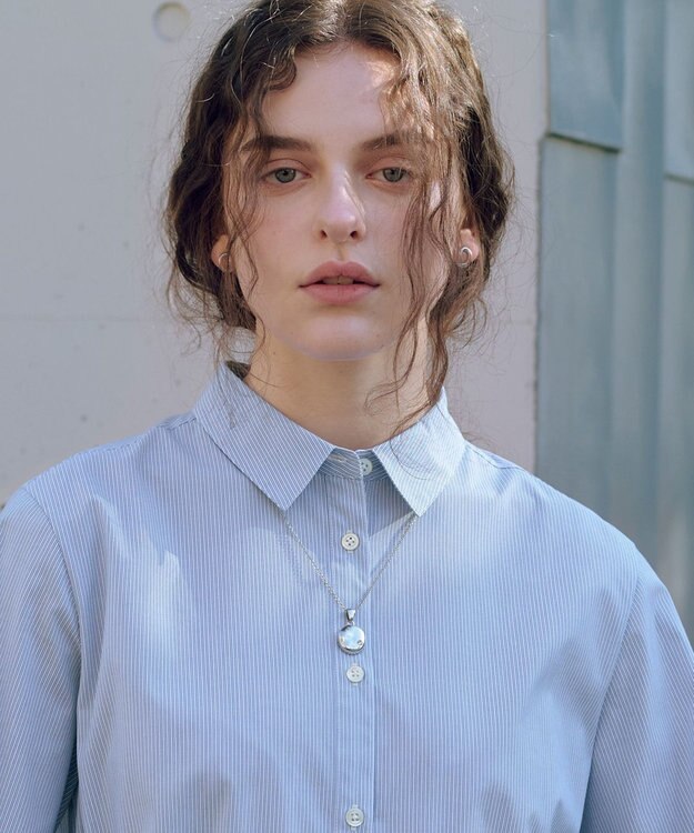 J.PRESS LADIES 【リバーシブル】ワントップ ネックレス シルバー×ケシウスゴールド系