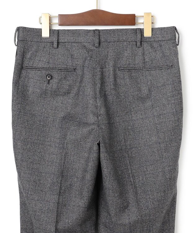J.PRESS MEN 【ストレッチ / 洗える】トリートメントウールグレナガード スラックス ネイビー系4