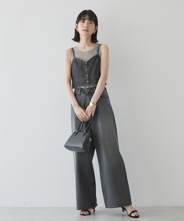 AMERICAN HOLIC デニムキャミビスチェ Light Indigo