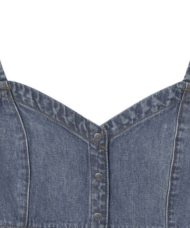 AMERICAN HOLIC デニムキャミビスチェ Light Indigo