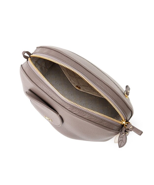 IBIZA アニマーダ　牛革　ショルダーバッグ（ゾウ） ダークオーク