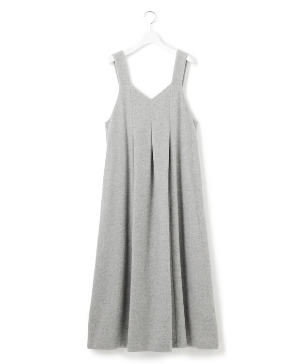 23区 【GOLD LABEL】シャギーウール ワンピース グレー系