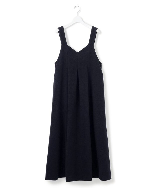 23区 【GOLD LABEL】シャギーウール ワンピース ネイビー系