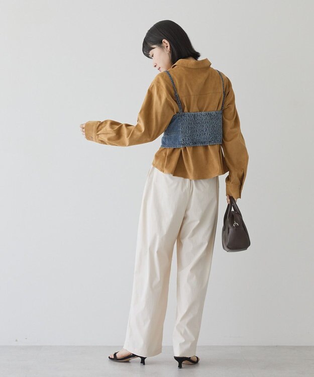 AMERICAN HOLIC デニムキャミビスチェ Light Indigo