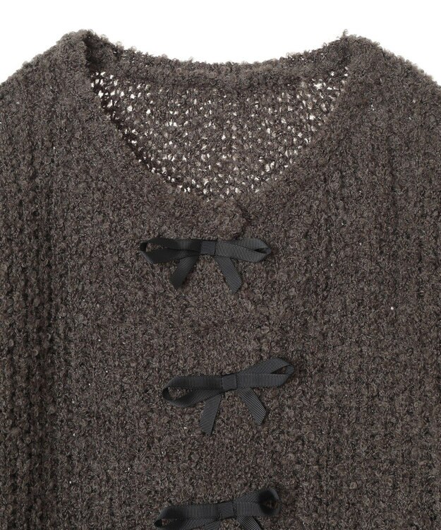 Green Parks ■高橋愛×ＧｒｅｅｎＰａｒｋｓメニーリボンニット Off White