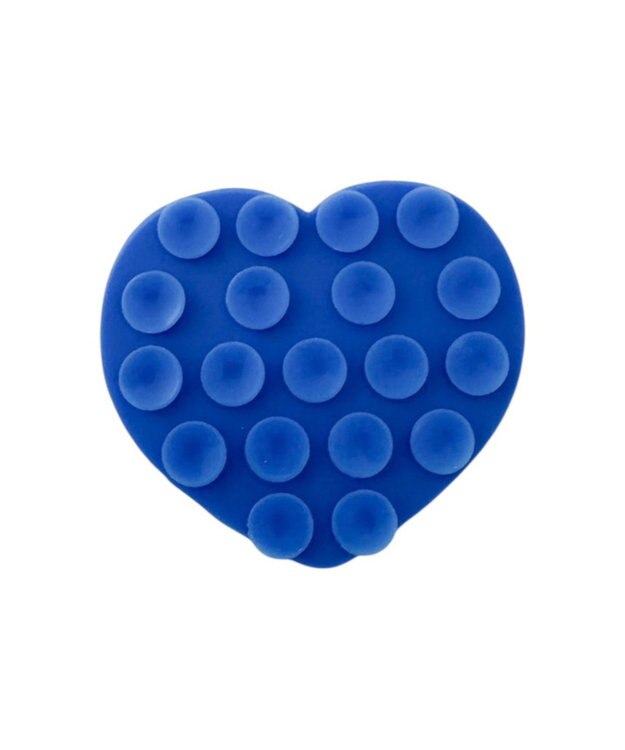 WEGO ハートマルチ吸盤シート ブルー