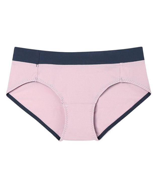 une nana cool 綿ベア天竺 カラーブロッキング ショーツ ピンク