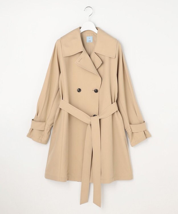組曲 L リラクシング トレンチコート ベージュ系