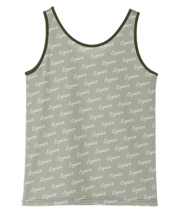 Green Parks ＥＧＯＩＳＴ　ロゴタンクトップ Khaki