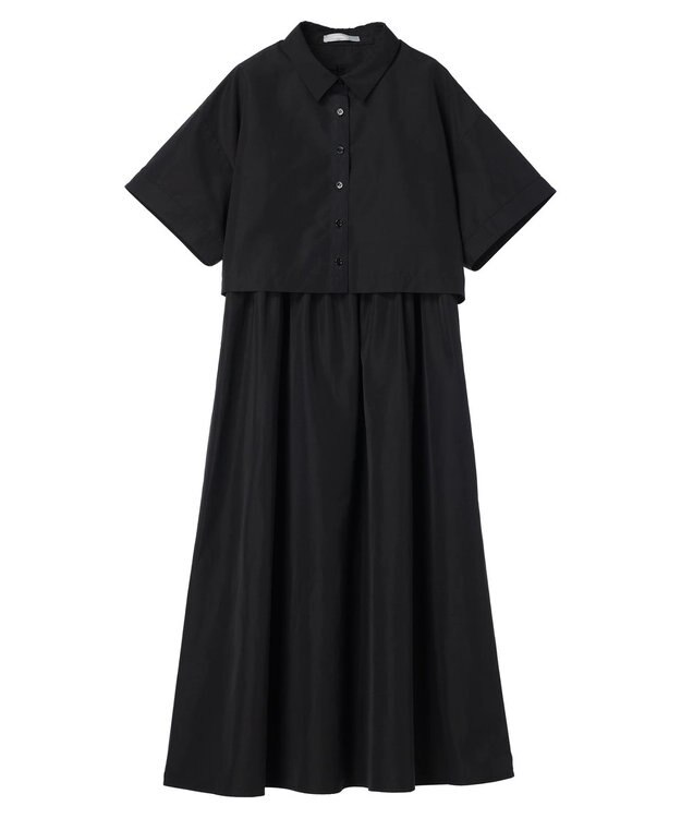 Green Parks armonia．ＳＥＴ２点　シャツワンピース Black