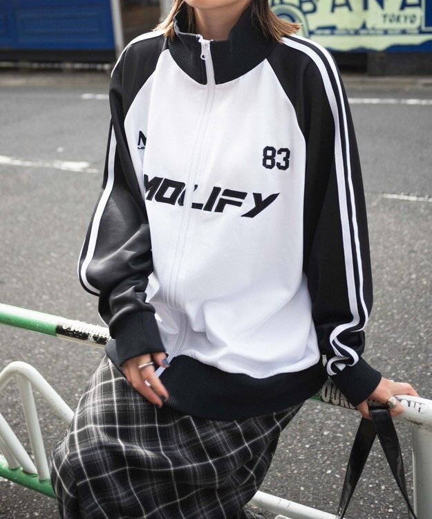 WEGO ゲームグラフィックビッグトラックジャケット ブラック