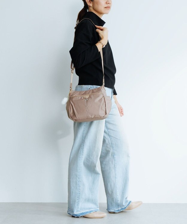 ACE BAGS & LUGGAGE Kanana project COLLECTION シェリ ショルダーバッグ 横S 17942 カナナプロジェクト コレクション ベージュ