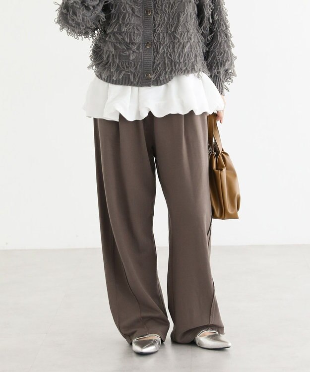 Green Parks 切り替えバイオカーブスウェットパンツ Brown