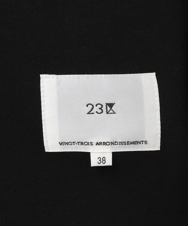 23区 【先行予約】コットンダンボール フーディー アウター ブラック系