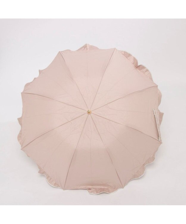 UNBILLION カシュネ cachenez / 【晴雨兼用】【日傘】 UV カット率99％以上 PUへプラムトップレス折りたたみ傘 ピンク