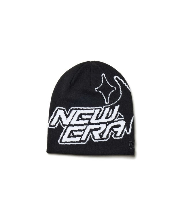 WEGO 【NEWERA/ユニセックス着用ITEM】NEWERA　BASIC　BEANIE　SPARKLE ブラック