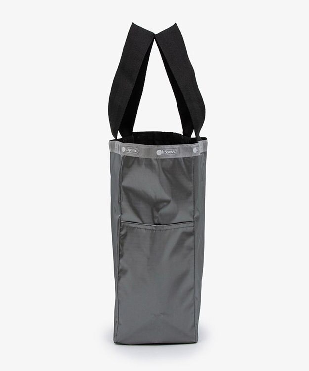 LeSportsac LG REVERSIBLE TOTE/ガンメタル/ブラックソリッド ガンメタル/ブラックソリッド