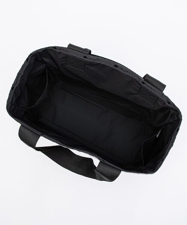 LeSportsac LG REVERSIBLE TOTE/ガンメタル/ブラックソリッド ガンメタル/ブラックソリッド