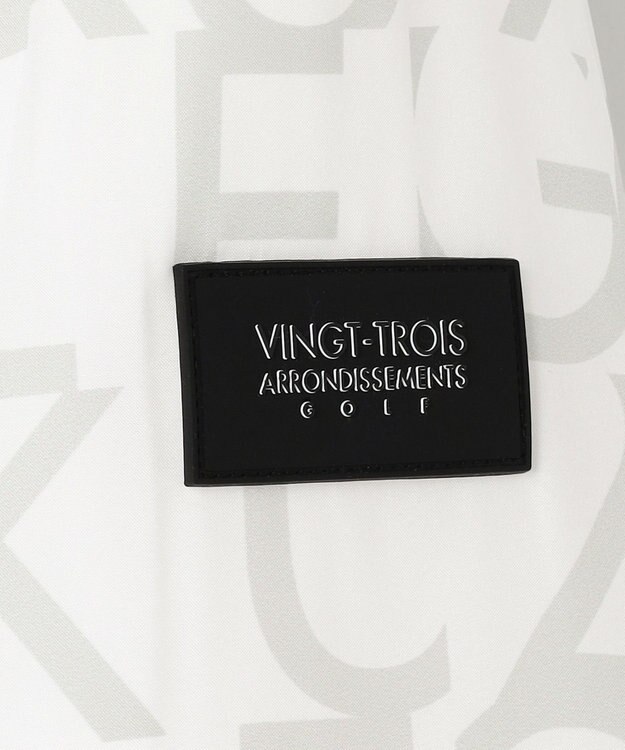 23区GOLF 【MEN】ロゴグラフィック中綿ブルゾン ホワイト系5