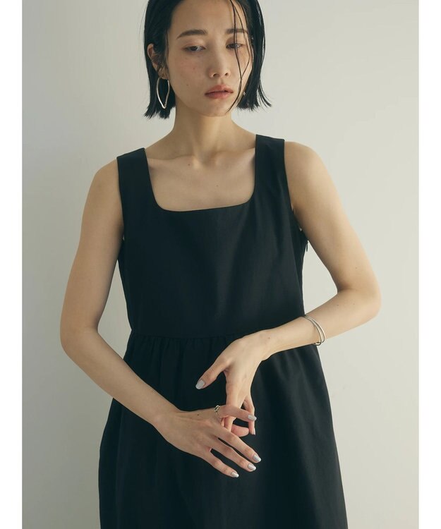 Green Parks armonia.バルーンワンピース Black