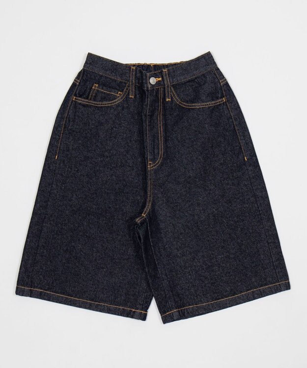 WEGO デニムハーフパンツ デニムインディゴ