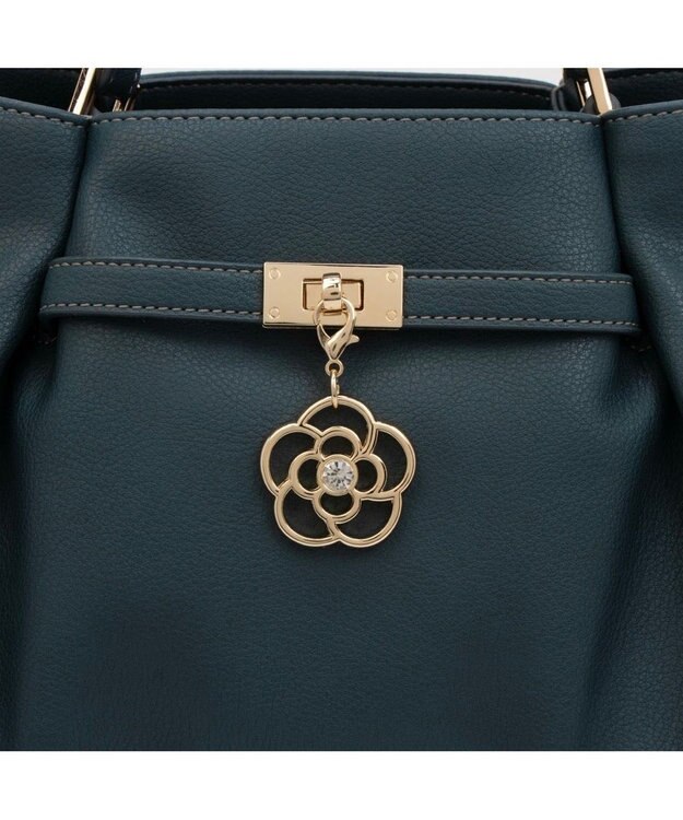 CLATHAS ポルサ ハンドバッグ ダークグリーン