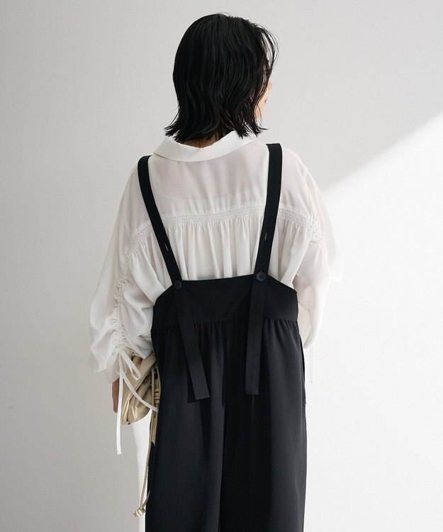 Green Parks スカーチョサロペット Black