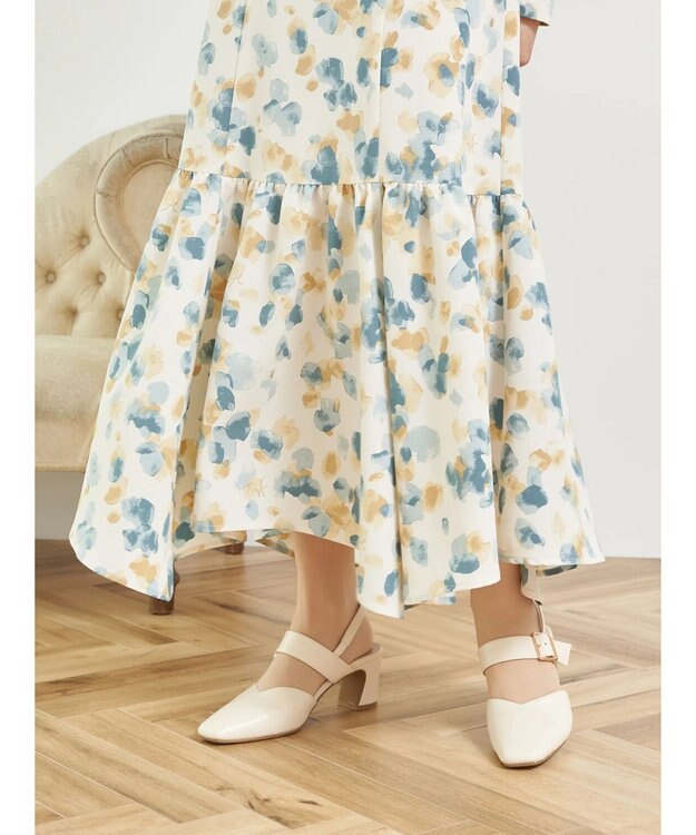 earth music&ecology ２ＷＡＹショルダーワンピース Flower