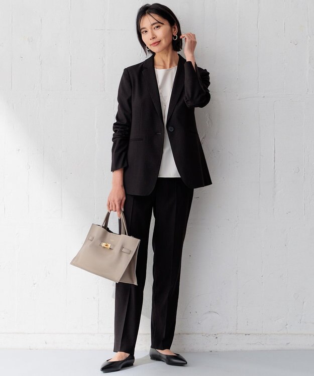 23区 L 【Oggi4月号掲載/洗える】ミニマルディテールプルオーバー カットソー ベージュ系