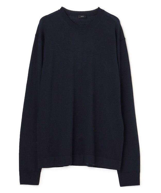JOSEPH HOMME LIGHT MERIONS CREW NECK KNIT ネイビー系