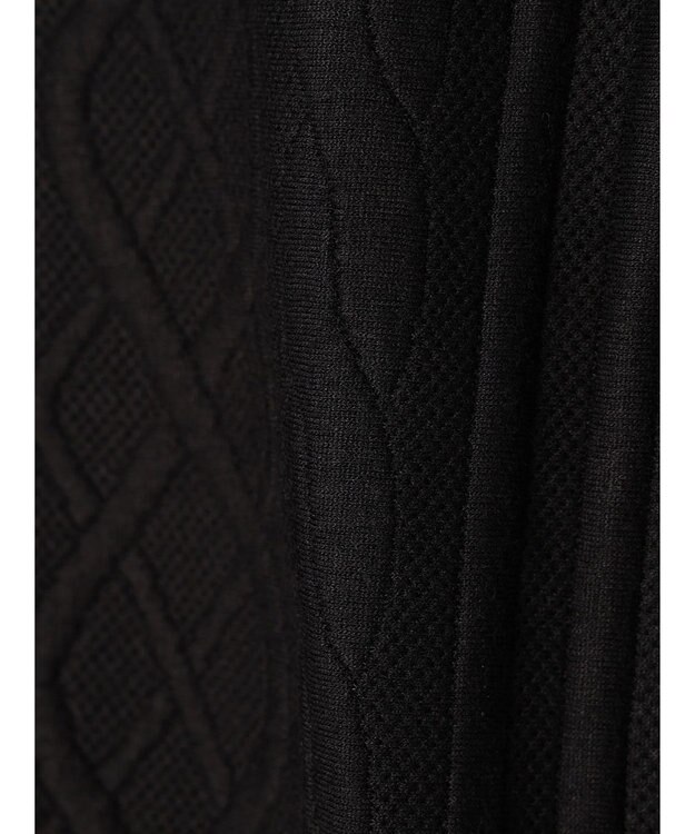 CRAFT STANDARD BOUTIQUE ケーブル柄カットカーディガン1 Black