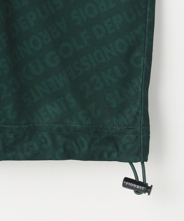 23区GOLF 【MEN】エアリージャージストレッチプルオーバー フェイクレイヤード ダークグリーン系5