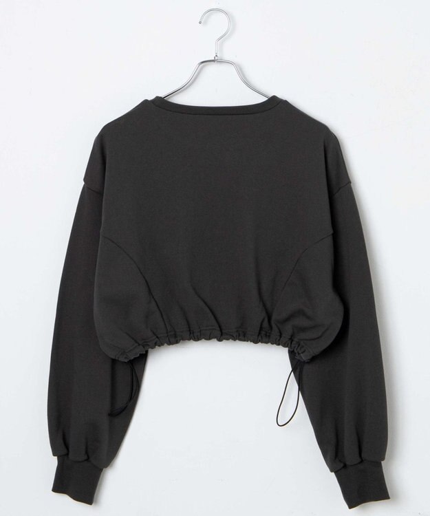 WEGO ドロストデザインPOスウェット スミクロ