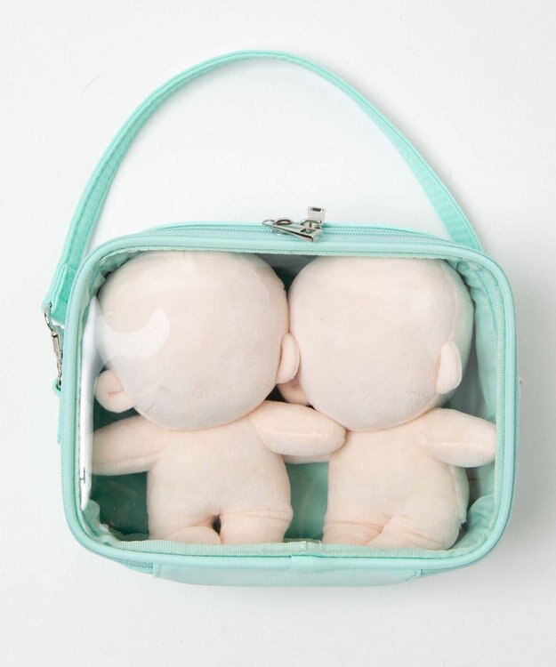 WEGO 【痛バ＆推し活グッズ】3WAYぬいポーチ グリーンその他