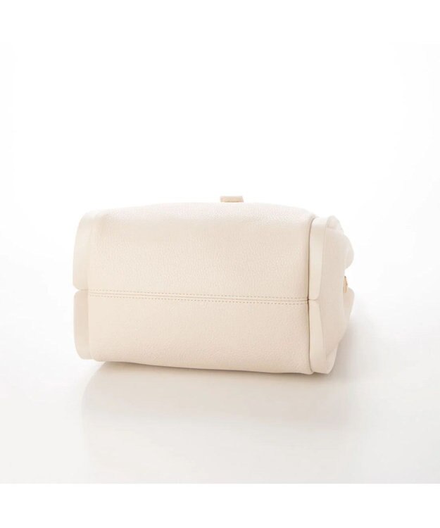 UNBILLION cachecache 3レイヤーヒネリ金具2wayトート アイボリー