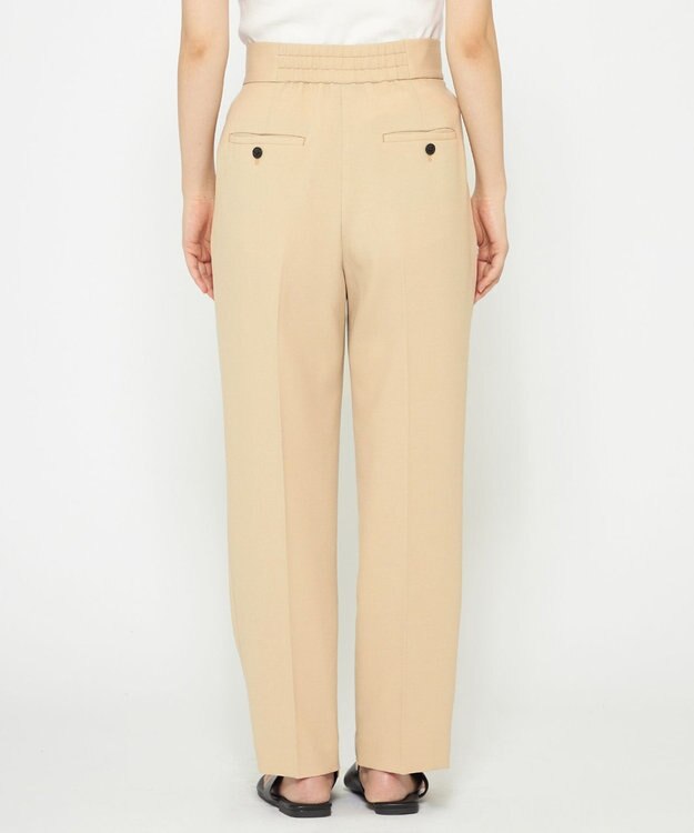 uncrave 【UVカット・接触冷感・洗濯機洗い可】ウォッシャブルドライサップ テーパードパンツ ベージュ