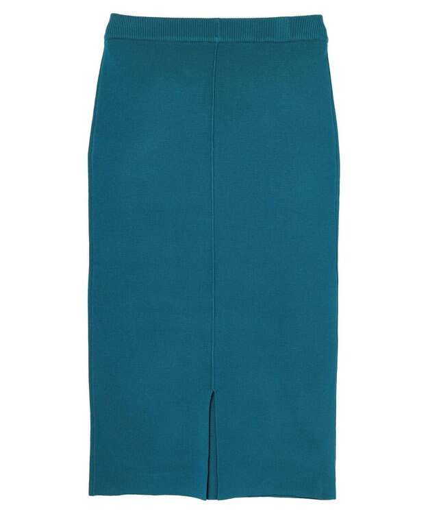 AMERICAN HOLIC ミラノリブニットタイトスカート Blue Green