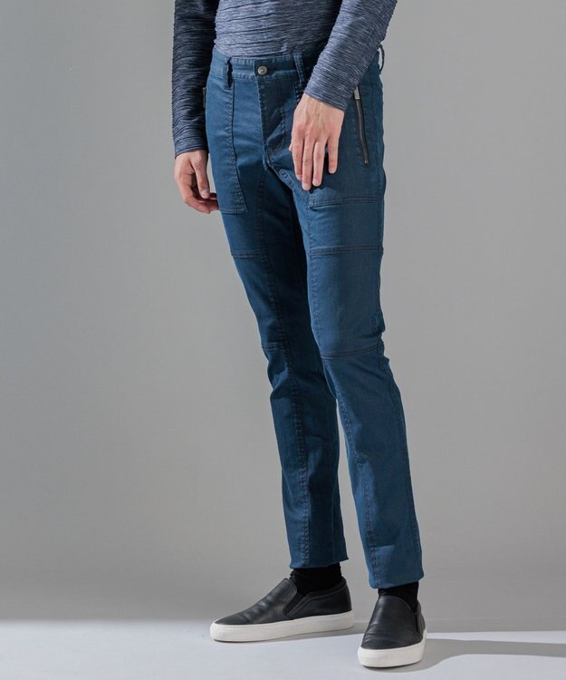 JOSEPH HOMME ハイパワーソフトストレッチ / STICK DESIGN ダルブルー系