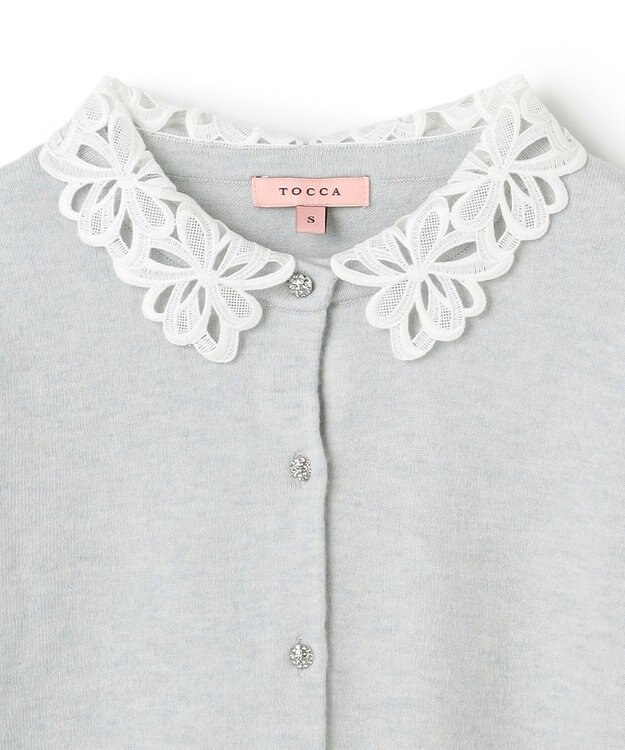 TOCCA 【百田夏菜子さん着用】MOONLIT MUSE カーディガン グレー系