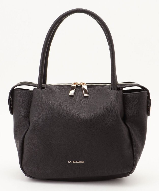 LA BAGAGERIE ブリッジトートバッグ Sサイズ ブラック