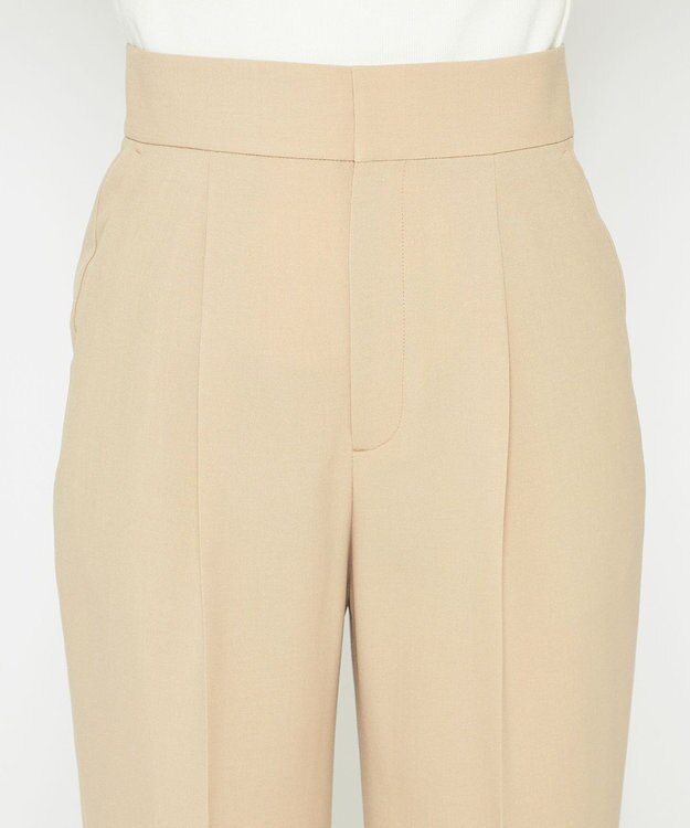 uncrave 【UVカット・接触冷感・洗濯機洗い可】ウォッシャブルドライサップ テーパードパンツ ベージュ