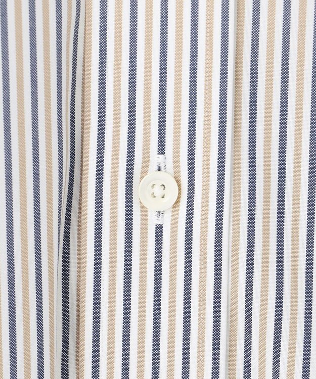 J.PRESS MEN 【WEB限定】オルタネートストライプシャツ/B.D ベージュ系1